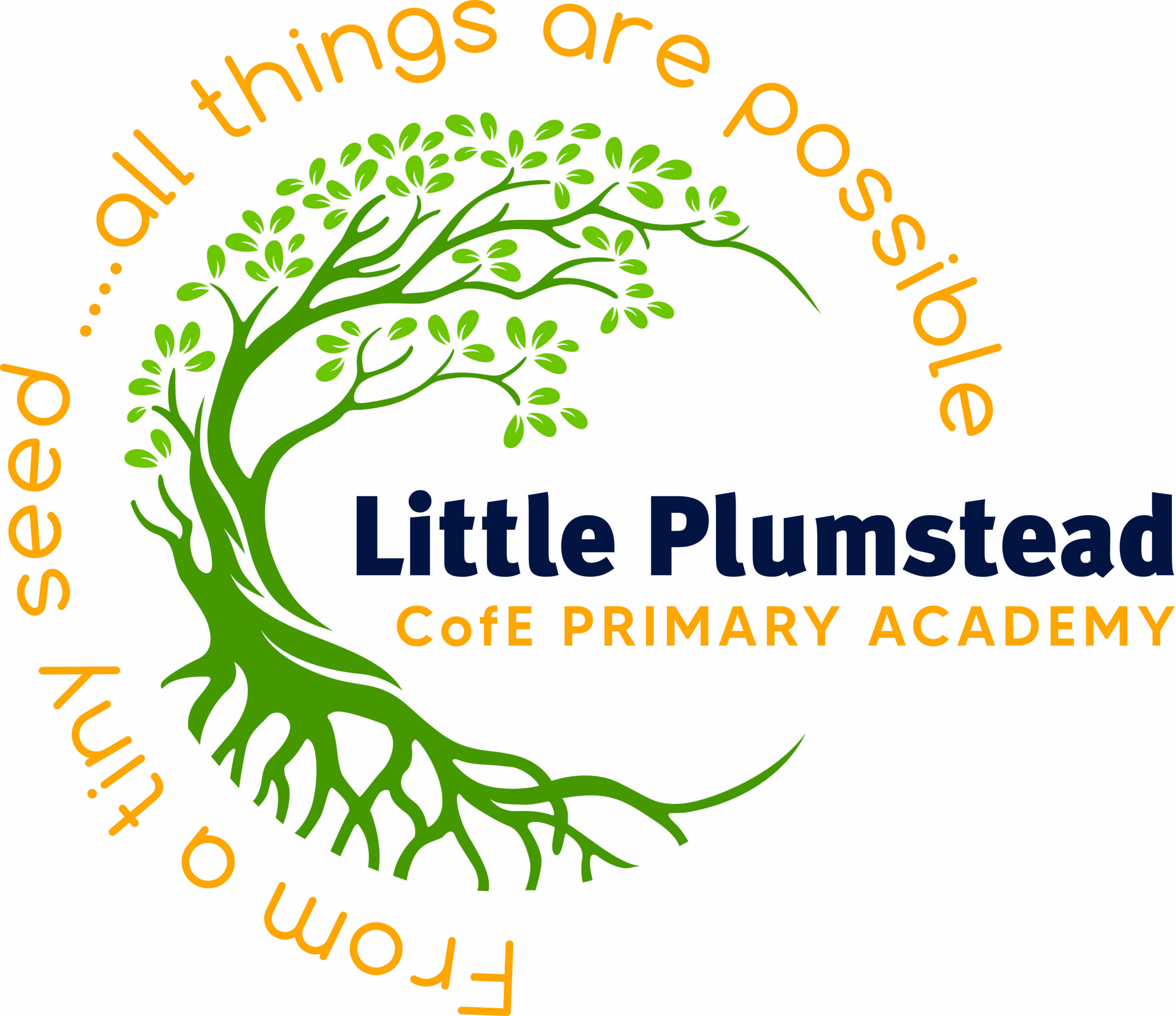Little Plumstead Logo-White