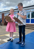 Pupils at St Mary's Junior Academy
